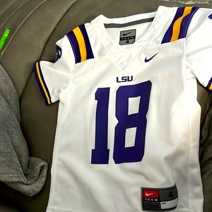 Nike LSU size 4 boys Jersey